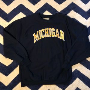 Mens XL Vintage 90s Michigan Crew Neck